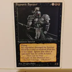 HYPNOTIC SPECTER --- MTG -- 4th. Edition --- NM - Image 1