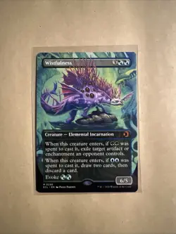 MTG Wistfulness ECL 0296 M NM Regular Borderless - Image 1