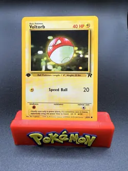 Voltorb 69/82 1st Edition Team Rocket - NM Pokemon Card - Image 1