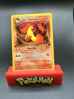 Pokemon: Dark Rapidash 1st edition #44/82 Team Rocket 2000 WOTC - NM - I128 - Image 1