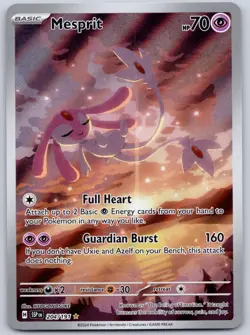 Mesprit 204/191 (NM) - SV08: Surging Sparks - Illustration Rare - Pokemon TCG - Image 1
