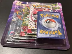 Pokemon TCG Lightning Set 4 Packs + 1 Bonus Card New Sealed Forbidden Light 151 - Image 2