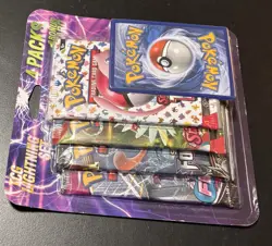 Pokemon TCG Lightning Set 4 Packs + 1 Bonus Card New Sealed Forbidden Light 151 - Image 5