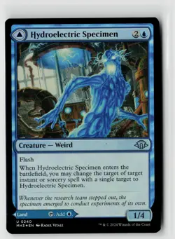 MTG Modern Horizons 3 Hydroelectric Specimen Foil x1 NM Uncommon - Image 1