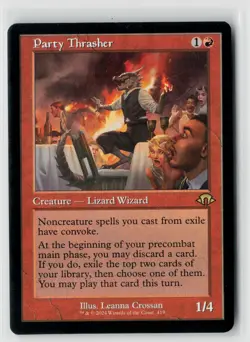 MTG Modern Horizons 3 Party Thrasher (Retro Frame) x1 NM Rare - Image 1