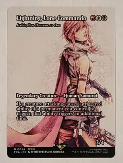Lightning, Lone Commando - Isshin, Two Heavens as One (Showcase) Final Fantasy: - Image 1