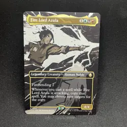 Fire Lord Azula (0313) (Borderless) MTG Avatar: The Last Airbender NM Non-foil - Image 1