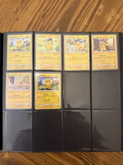 Pokemon TCG Pikachu Bundle 42 card Collection & Binder - no duplicates - Image 4