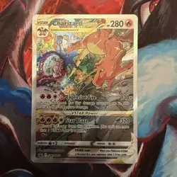 Charizard VSTAR SWSH262 Holo Black Star Promo Card Sword & Shield Pokemon Card - Image 1