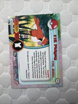 Pokemon Card Pidgey #15 TOPPS Series 1 Blue Logo 1st Print NEAR MINT Non-Holo!!! - Image 2