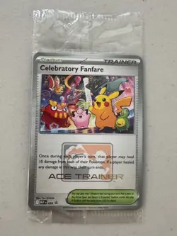 Pokemon TCG - Celebratory Fanfare [2025 ACE TRAINER REWARD PROMO] - Image 1