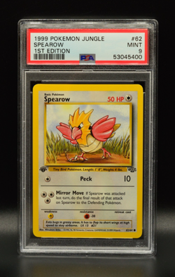 Spearow 1st Edition 1999 Pokemon Jungle #62 WOTC PSA 9 Newly Graded - Image 1