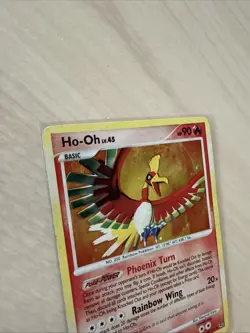 Ho-Oh 10/132 Secret Wonders Holofoil bleed Pokemon 2007 DP - MP TCG - Image 3