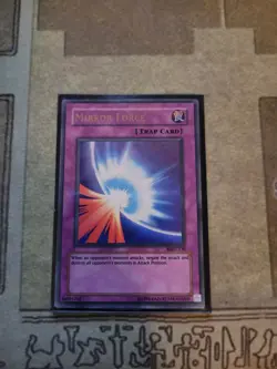 YUGIOH MIRROR FORCE MRD-138 ULTRA UNLIMITED ED MP 1996 - Image 1