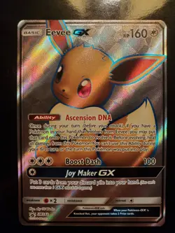 Eevee GX SM242 VMAX SWSH087 Holo Pokemon TCG Black Star Promo Card NM Sun & Moon - Image 3