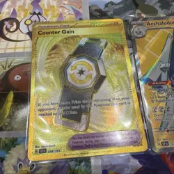 Surging Sparks Bundle inc. Gold Hyper Rare Pokemon Pokemon Card - Image 2