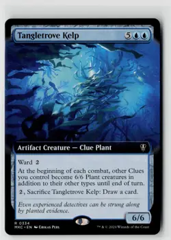 MTG Murders At Karlov Manor Tangletrove Kelp (Extended Art) x1 NM Rare - Image 1