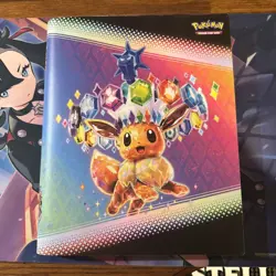 Pokemon TCG Bulk Lot Prismatic Evolutions Pike Balls, Holos, Reverses And Binder - Image 1