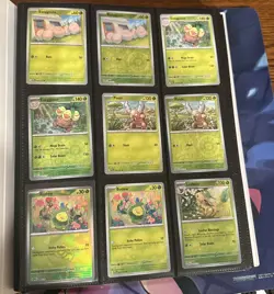 Pokemon TCG Bulk Lot Prismatic Evolutions Pike Balls, Holos, Reverses And Binder - Image 2