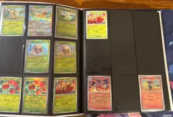 Pokemon TCG Bulk Lot Prismatic Evolutions Pike Balls, Holos, Reverses And Binder - Image 3