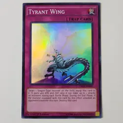 Tyrant Wing - DRL2-EN007 - NM/VLP - Super Rare - 1st ed - Yugioh - Image 1