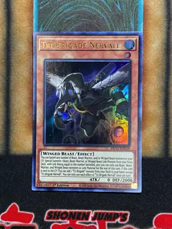 Yugioh Tri-Brigade Nervall MP21-EN169 Ultra Rare 1st Ed NM - Image 1