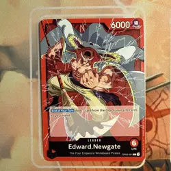 One Piece TCG- Edward.Newgate Leader - OP02-001 - Paramount War - Image 1