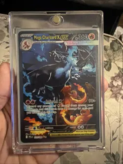 Mega Charizard X ex 125/094 Phantasmal Flames Pokemon card English TCG NEW - Image 1