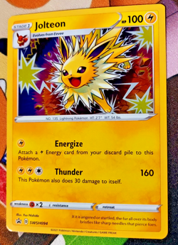 Pokemon Jolteon - Promo SWSH: Sword & Shield Promo Cards SWSH094 LP - Image 1
