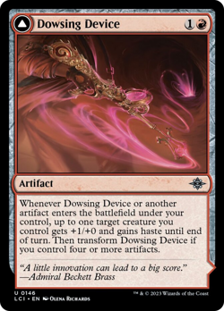 Dowsing Device // Geode Grotto [The Lost Caverns of Ixalan] Foil Near Mint - Image 1