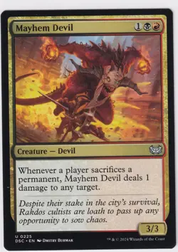 Mayhem Devil - NM - DSC - MTG - Image 1