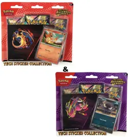 PRESALE Pokemon Ascended Heroes Tech Sticker Collection Set of 2 - Image 1
