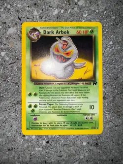 Pokemon TCG Cards Dark Arbok 19/82 Team Rocket Rare NM - Image 3