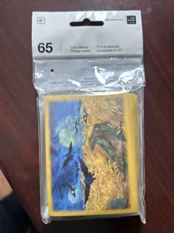 Pokemon Center Van Gogh Museum Corviknight Wheatfield Crows Card Sleeves New - Image 1