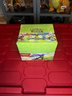 Pokemon TCG Vibrant Paldea Mini Tin Display - Factory Sealed (10 Mini Tins) - Image 1
