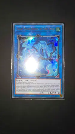 YUGIOH RADIANT TYPHOON VARUROON, THE MARINE EIDOLON ULTRA RARE NM BPRO-EN049 - Image 1