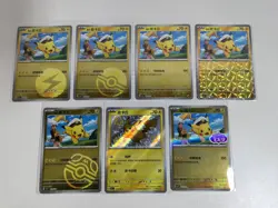 Pokemon Card 2025 S-Chinese Captain Pikachu CBB1C PTCG gem set total 7/cards-TJ - Image 1