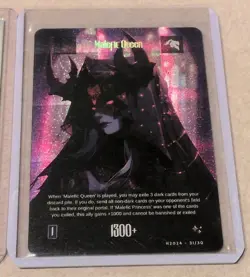 Malefic Queen Jack's Wild Spirit Mask Ultra Bound Beast Knights & Summons Cards - Image 4