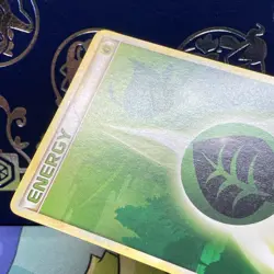 Grass Celebi Energy 115/123 - HGSS - Pokemon Card - LP + - Image 4