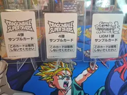 Dragonball Super Heroes And Divers Sample Card Lot Of 3 Cards Piccolo, Frezia, G - Image 2