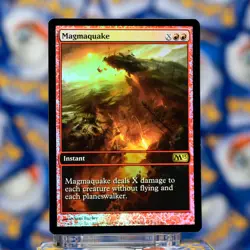 Magic The Gathering TCG Magmaquake 140/249 (M13) (Core 2013) Holo Single - Image 1