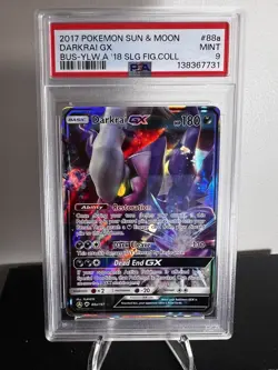 Pokemon TCG Darkrai GX 088a/147 Alternate Art Holo Promo Card PSA 9 - Image 1