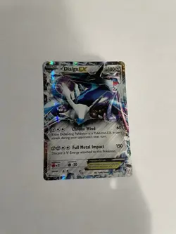 Pokemon 2014 XY Phantom Forces Dialga EX #62/119 - Image 1