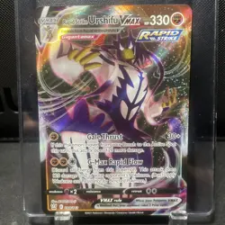 Pokemon Rapid Strike Urshifu VMAX Ultra Rare SWSH05: Battle Styles 088/163 NM - Image 1
