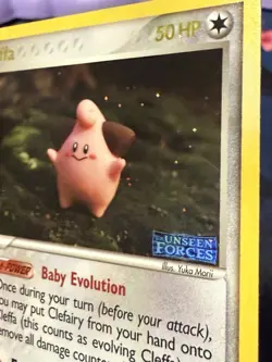 Cleffa 21/115 Unseen Forces Stamped Reverse Holo Pokemon TCG - Image 2