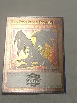YUGIOH - Red-Eyes Black Dragon (7th Art) - RA04-EN109 - Quarter Century Secret - Image 1