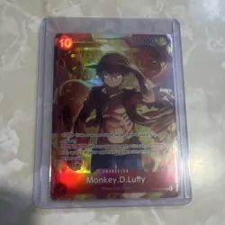 Bandai Monkey.D.Luffy ST10-006 One Piece Promotion - Image 1