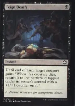 Feign Death - Adventures in the Forgotten Realms: #103, MTG Nm C289 - Image 1