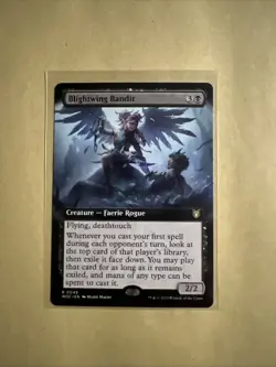 MTG Blightwing Bandit WOC 0049 R NM Regular Extended Art - Image 1