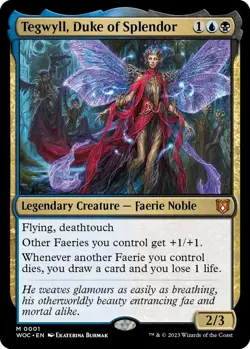 Tegwyll, Duke of Splendor Foil NM/PACK-FRESH *Slye's Magic Shoppe* - Image 1